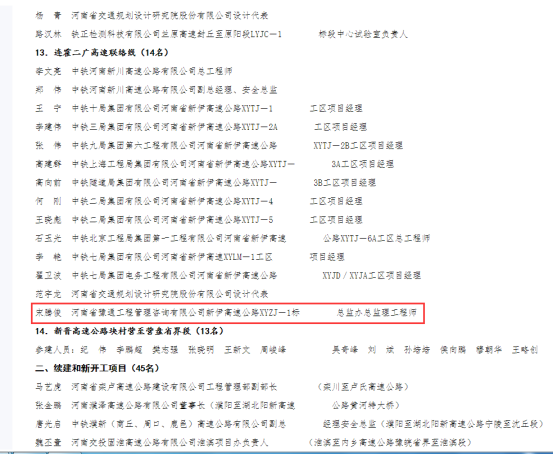 喜報！河南交科院檢驗檢測認證有限公司、河南省豫通工程管理咨詢有限公司獲河南省交通運輸廳通報表揚